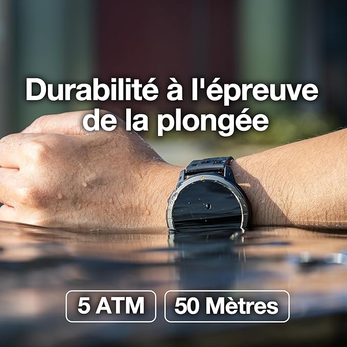 AGM Legion Pro | GPS | Carte hors ligne | 5 ATM | Étanchéité IP68 | Plus de 100 modes sportifs | Montre connectée
