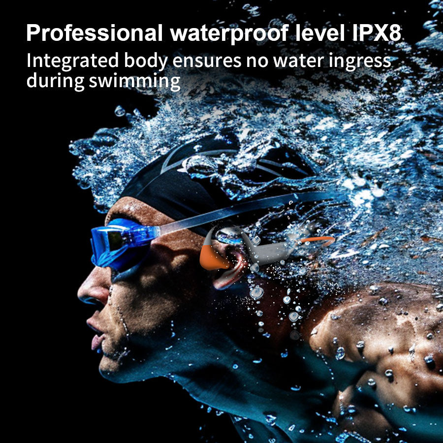 Ecouteur à conduction osseuse 32 Giga mémoire interne