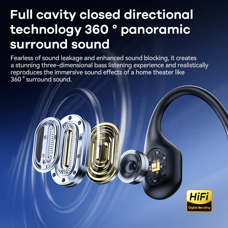 Écouteurs à Conduction Osseuse Remax - Mémoire interne 32 GB