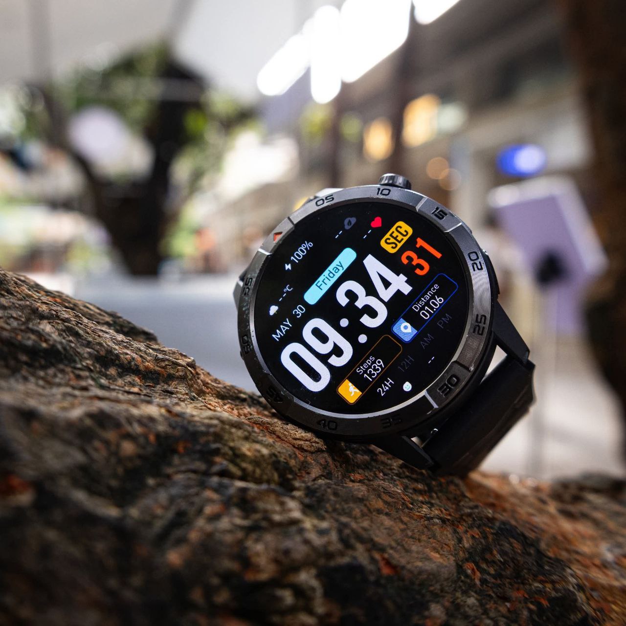AGM Legion Pro | GPS | Carte hors ligne | 5 ATM | Étanchéité IP68 | Plus de 100 modes sportifs | Montre connectée