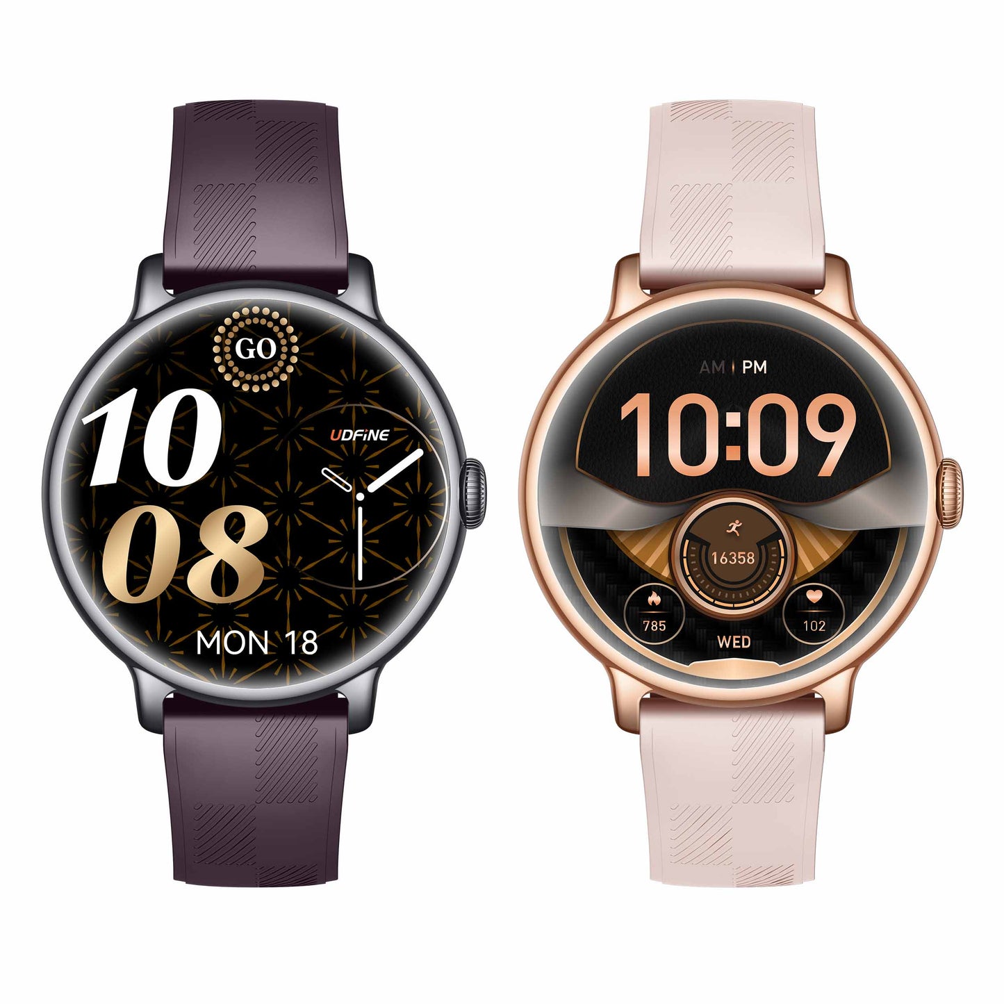 Udfine Montre connectée Grace  - GPS intégré