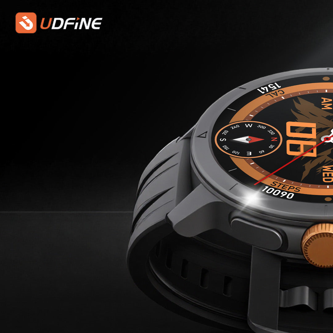 Udfine Montre connectée Power 2  - GPS intégré