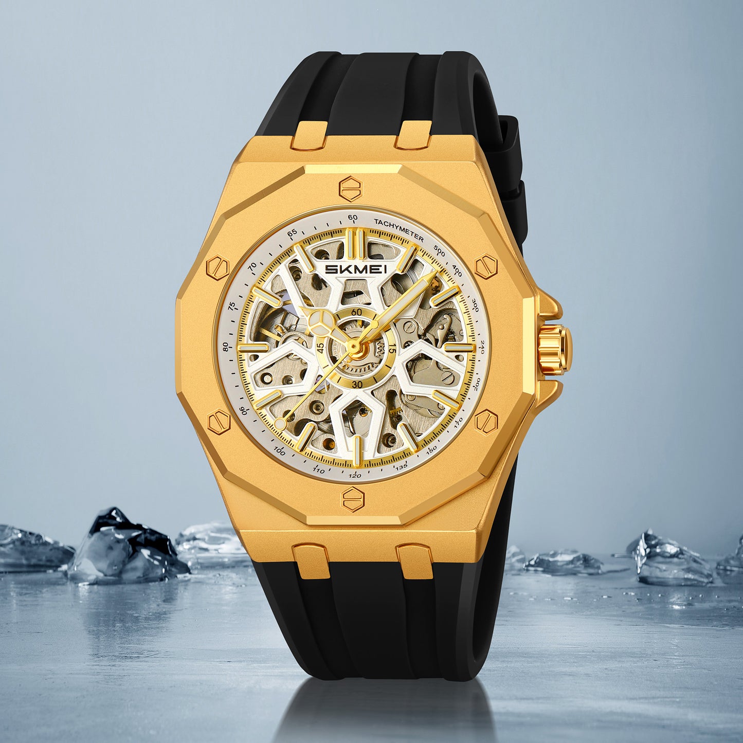 SKMEI  - Montres pour hommes , étanches 3ATM, montres mécaniques automatiques