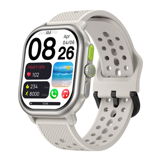 Zeblaze Beyond 3 PRO GPS 2.15 ''AMOLED Display GPS intégré et importation d'itinéraire Faire/recevoir des appels téléphoniques Smartwatch