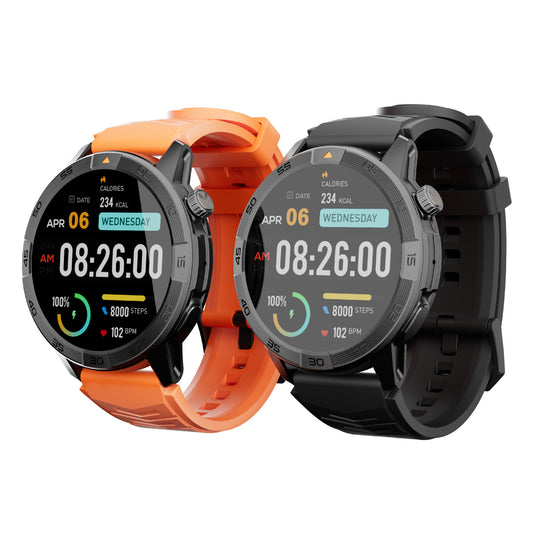 AGM Legion Pro | GPS | Carte hors ligne | 5 ATM | Étanchéité IP68 | Plus de 100 modes sportifs | Montre connectée