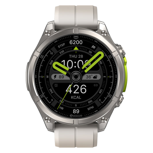 Zeblaze VIBE 8 appel vocal montre intelligente 1.43 "AMOLED affichage fréquence cardiaque pression artérielle Modes multisports montre intelligente