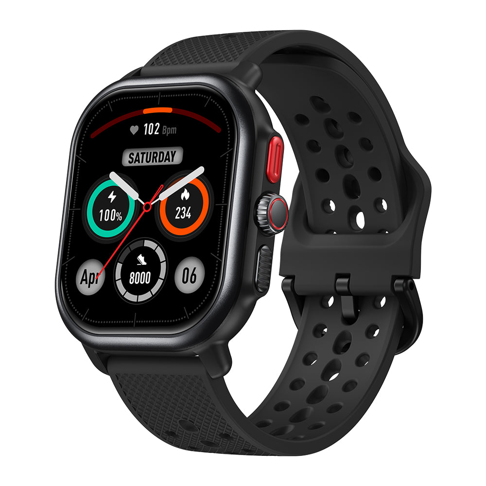 Zeblaze Beyond 3 PRO GPS 2.15 ''AMOLED Display GPS intégré et importation d'itinéraire Faire/recevoir des appels téléphoniques Smartwatch