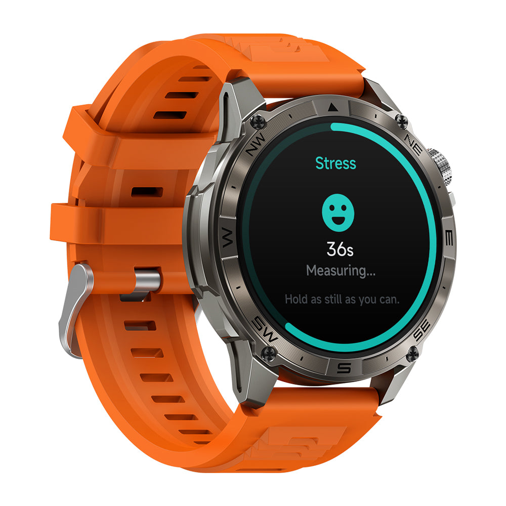 Zeblaze Stratos 2 Plus GPS montre intelligente 1.43 ''AMOLED affichage boussole altimètre barométrique Bluetooth appels téléphoniques Smartwatch