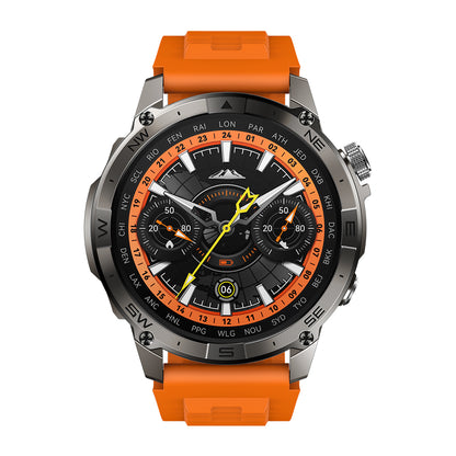 Zeblaze Stratos 2 Plus GPS montre intelligente 1.43 ''AMOLED affichage boussole altimètre barométrique Bluetooth appels téléphoniques Smartwatch