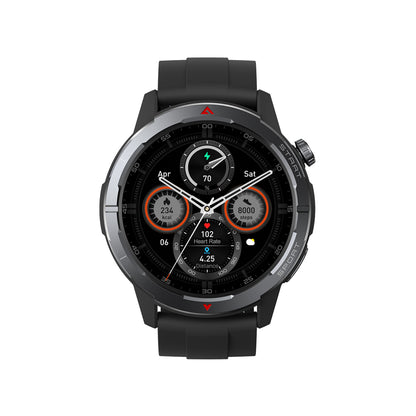 Zeblaze-Montre intelligente GPS Stratos 3 Ultra, bande touristique intégrée, GNSS, boussole, altimètre barométrique, 5 iko, longue durée de vie de la batterie