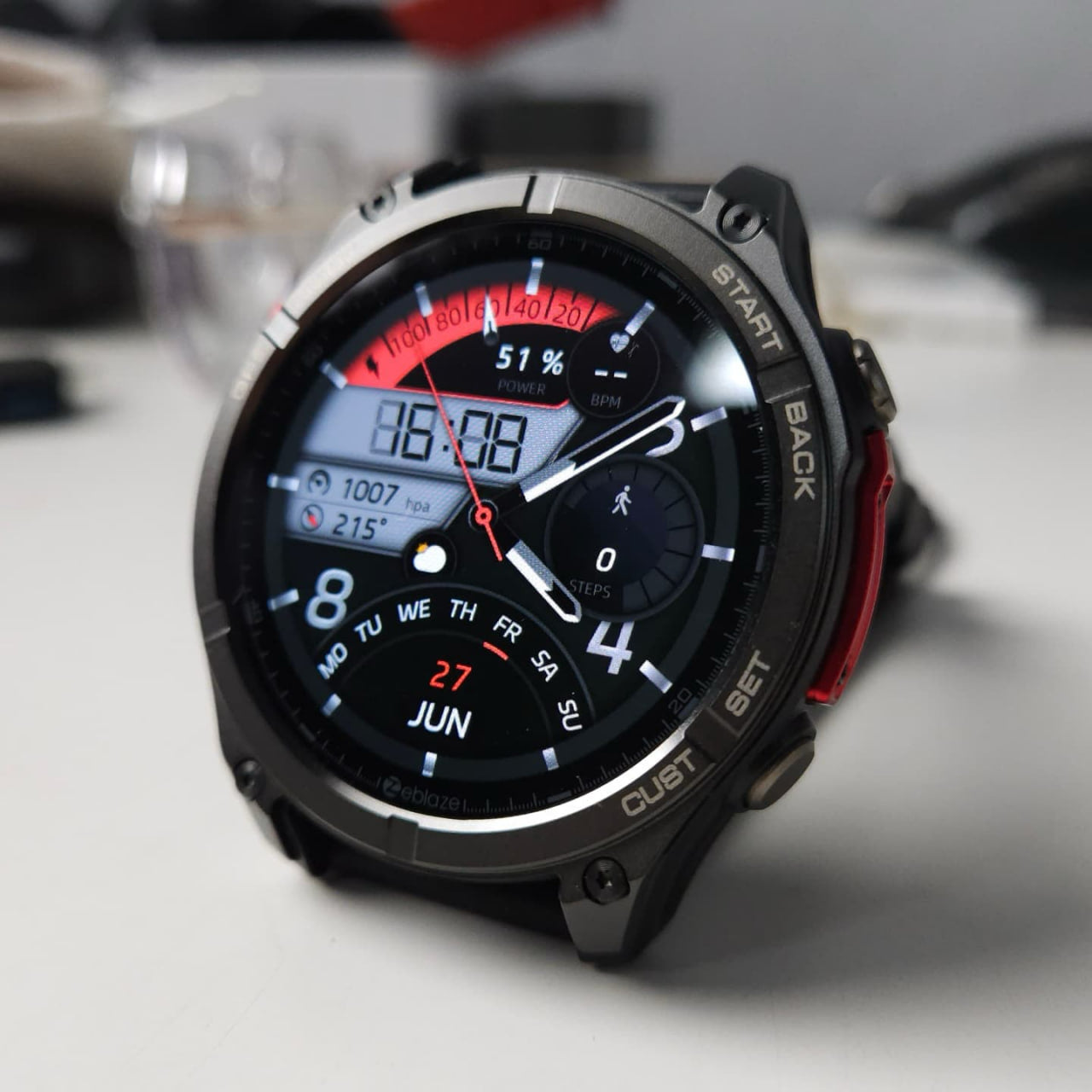 Zeblaze Stratos 4 - Montre intelligente GPS montre intelligente