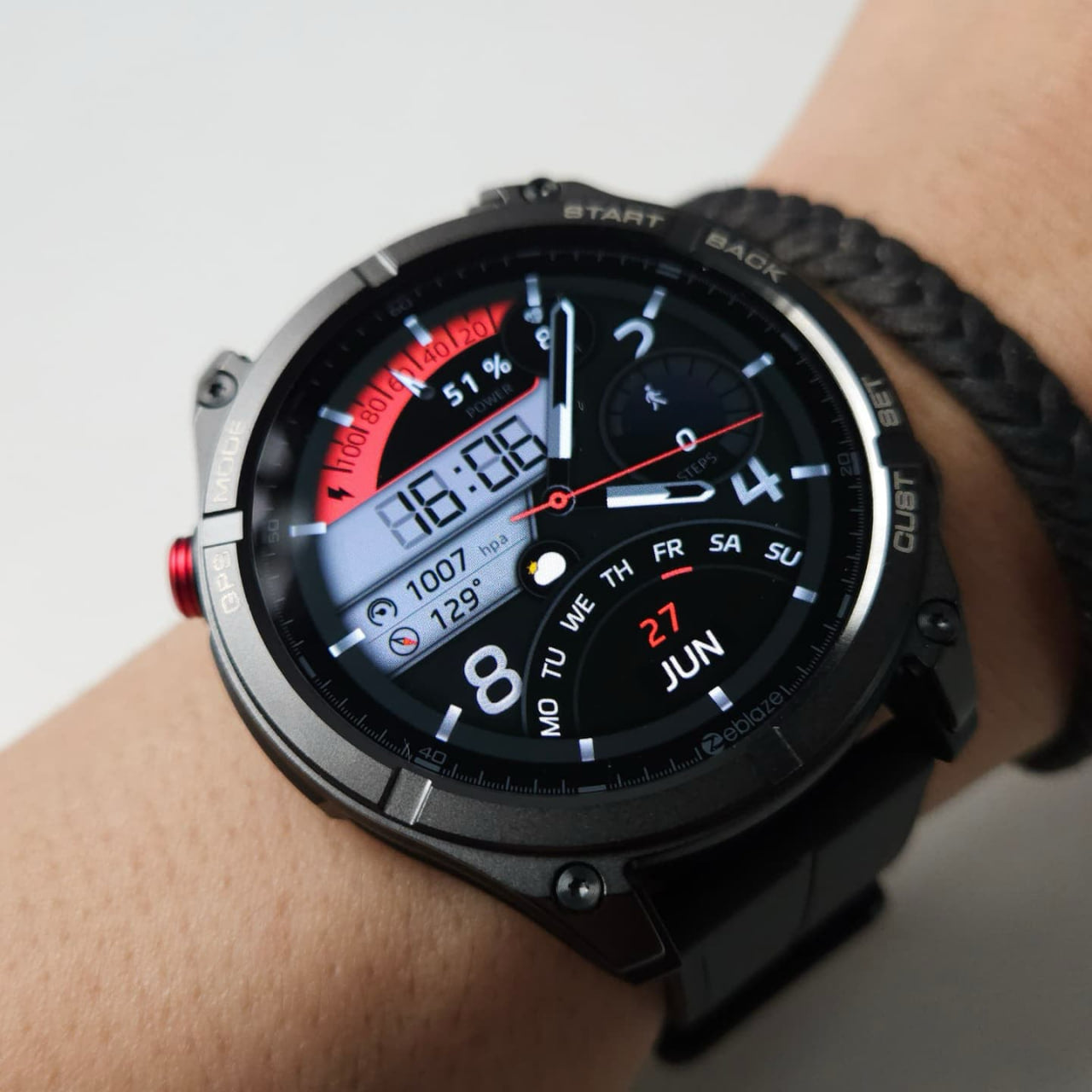 Zeblaze Stratos 4 - Montre intelligente GPS montre intelligente