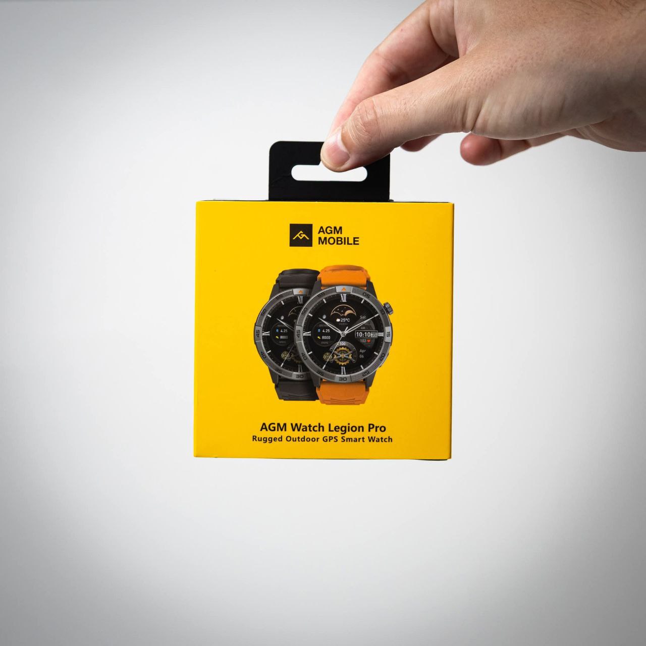 AGM Legion Pro | GPS | Carte hors ligne | 5 ATM | Étanchéité IP68 | Plus de 100 modes sportifs | Montre connectée