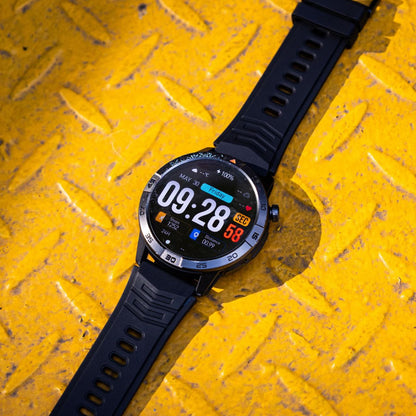 AGM Legion Pro | GPS | Carte hors ligne | 5 ATM | Étanchéité IP68 | Plus de 100 modes sportifs | Montre connectée
