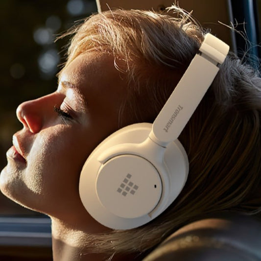 Tronsmart Q20S Hybride  + Housse protection-autonomie 60 heures- Annulation hybride du bruit - Audio sans distorsion-Modes de jeu : Entrée auxiliaire, sans fil;  - Audio haute résolution incroyable -Poids du colis : 249 g