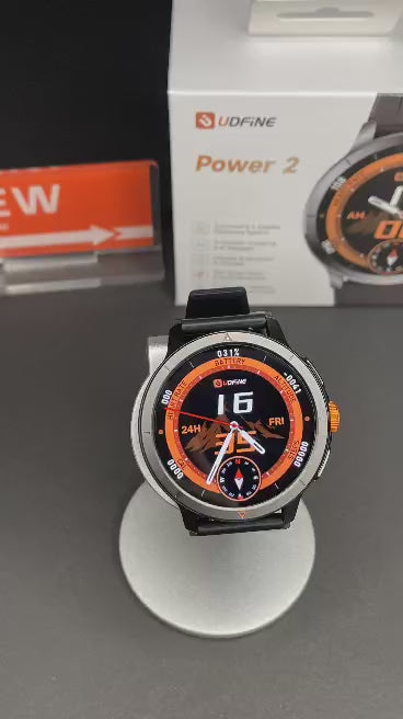 Udfine Montre connectée Power 2  - GPS intégré