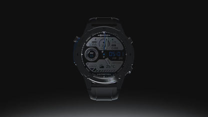 Zeblaze Stratos 3 Pro GPS montre intelligente GPS intégré 1.43 ''AMOLED affichage Bluetooth appels téléphoniques pour homme