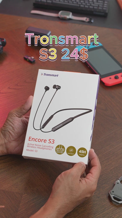 Tronsmart Encore S3 ANC 45 heures d'écoutes