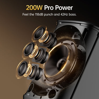 Tronsmart Hytune S1 - Système de sonorisation portable tout-en-un  + 2 Micro baladeurs + Trépied