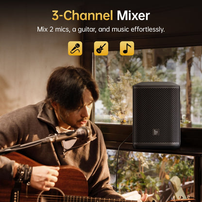 Tronsmart Hytune S1 - Système de sonorisation portable tout-en-un  + 2 Micro baladeurs + Trépied