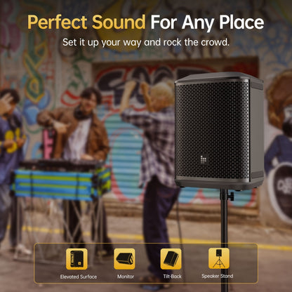 Tronsmart Hytune S1 - Système de sonorisation portable tout-en-un  + 2 Micro baladeurs + Trépied