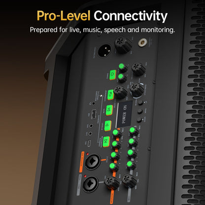 Tronsmart Hytune S1 - Système de sonorisation portable tout-en-un  + 2 Micro baladeurs + Trépied